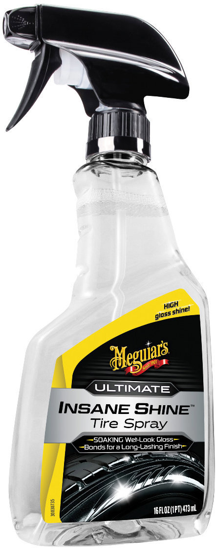 Meguiar's Ultimate Insane Shine Tire Spray – lesk na pneumatiky, 473 ml