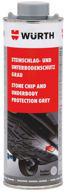 Würth Ochrana podvozku přelakovatelná šedá, 1000 ml