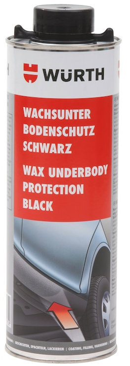 Würth Vosk na ochranu podvozku černý, 1000 ml