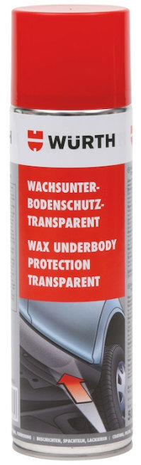 Würth Vosk na ochranu podvozku transparentní, 500 ml