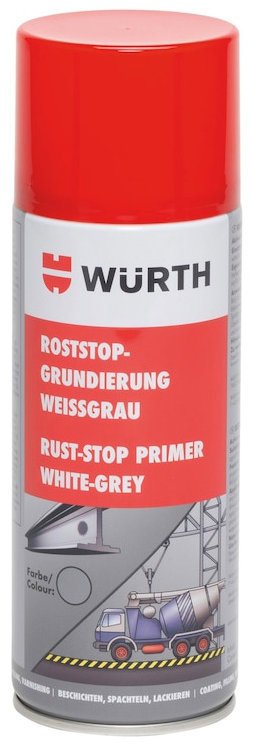 Würth Základní antikorozní nátěr Rust-Stop šedý, 400 ml