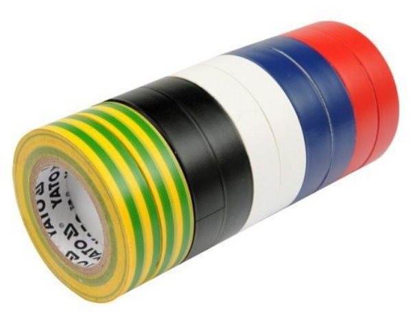 YATO Páska izolačná 19 × 0,13 mm × 20 m farebná 10 ks