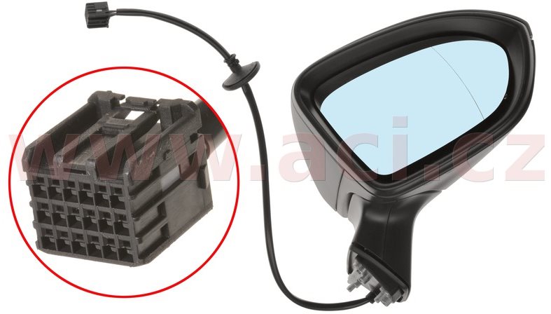 ACI spätné zrkadlo na Opel ASTRA K