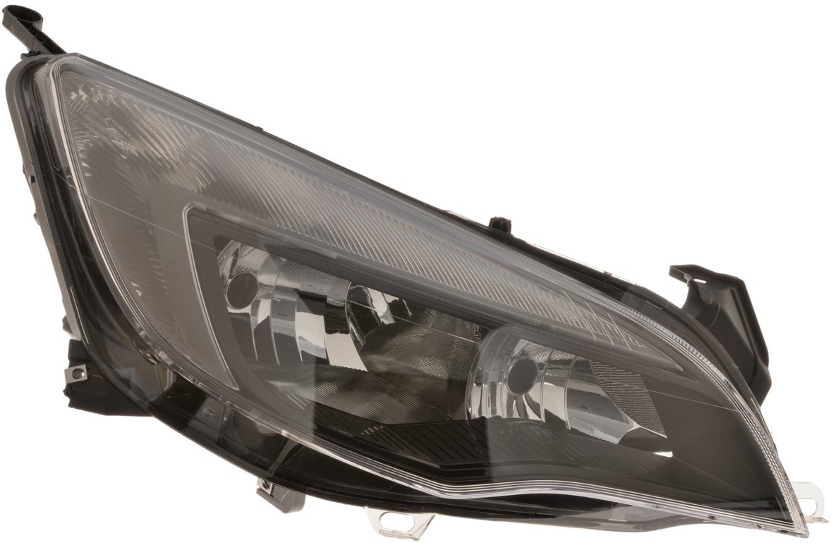 ACI OPEL ASTRA 12-8/15 predné svetlo H7+H7+LED denné svietenie (el. ovládané + motorček) čierne P