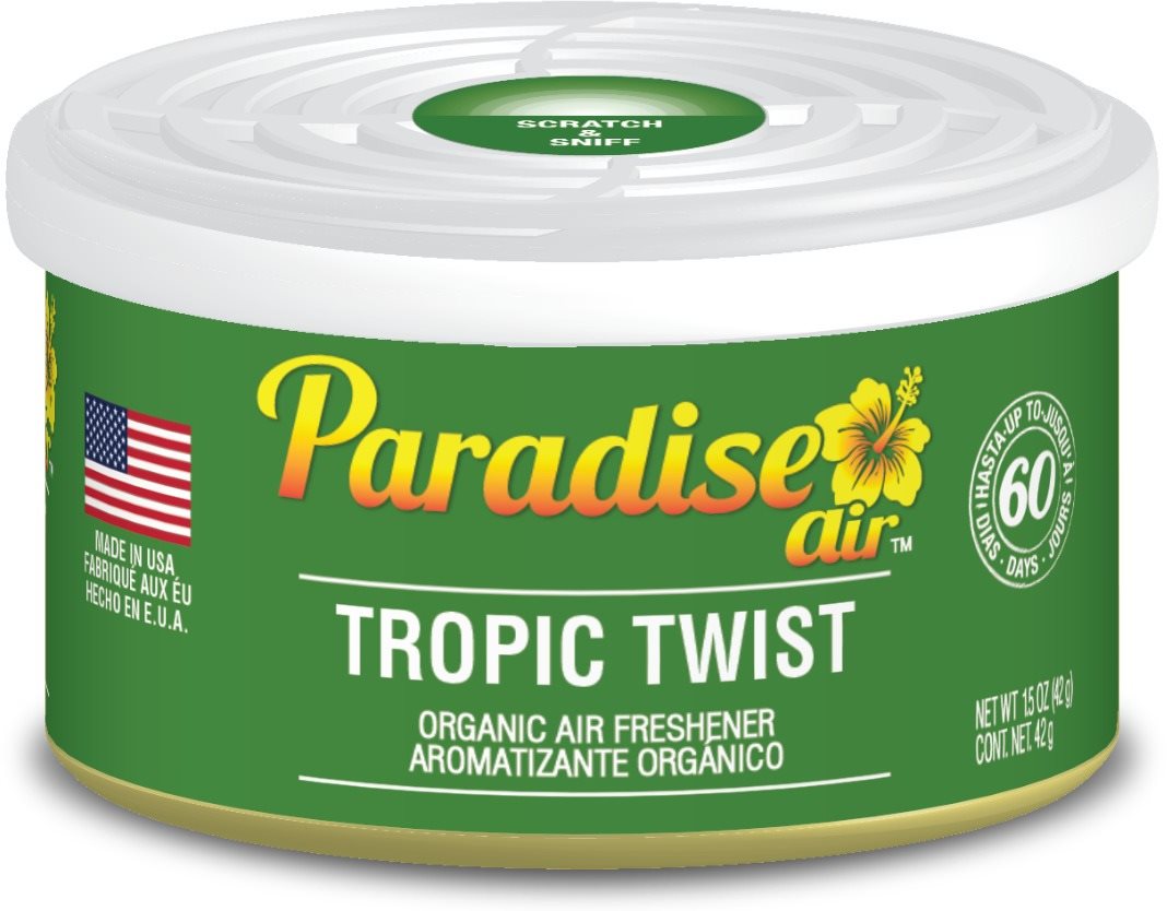 Paradise Air Organic Air Freshener, vôňa Tropic Twist