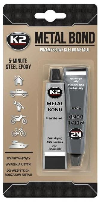 K2 METAL BOND 56,7 g - dvojzložkové lepidlo na kovy