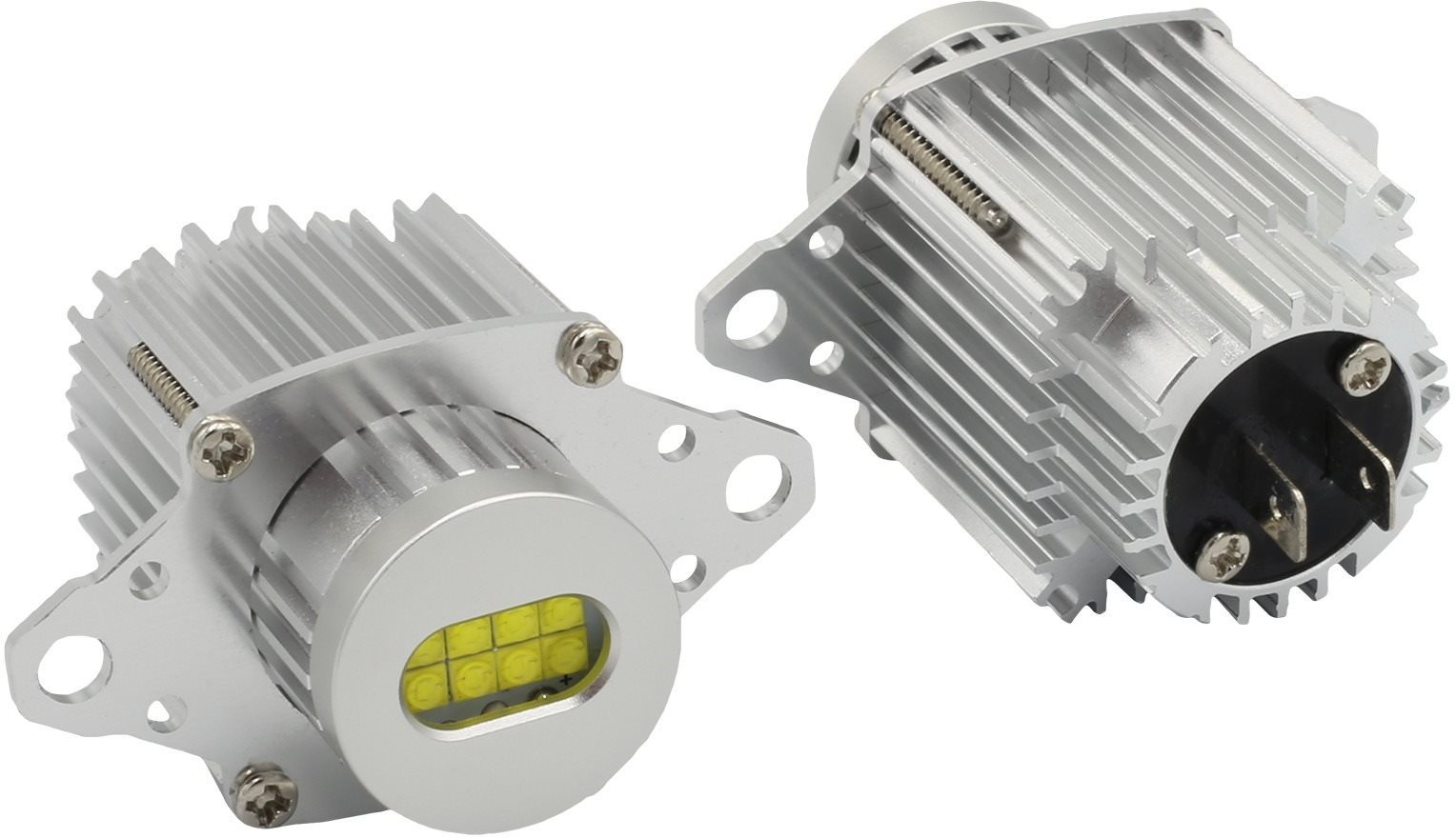 M-Style LED - ŽIAROVKY ANGEL EYES 32 W BMW 3 E90 E91 09-12 LCI halogén