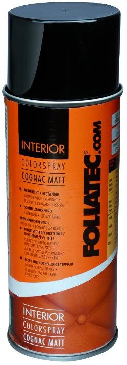 FOLIATEC farba do interiéru – Interior Color Spray 400 ml, farba koňaková matná