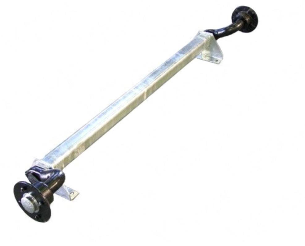 KNOTT Náprava VG 7-L (750 kg) rozstup pätiek 1150 mm, stredné pätky (4 × 100)