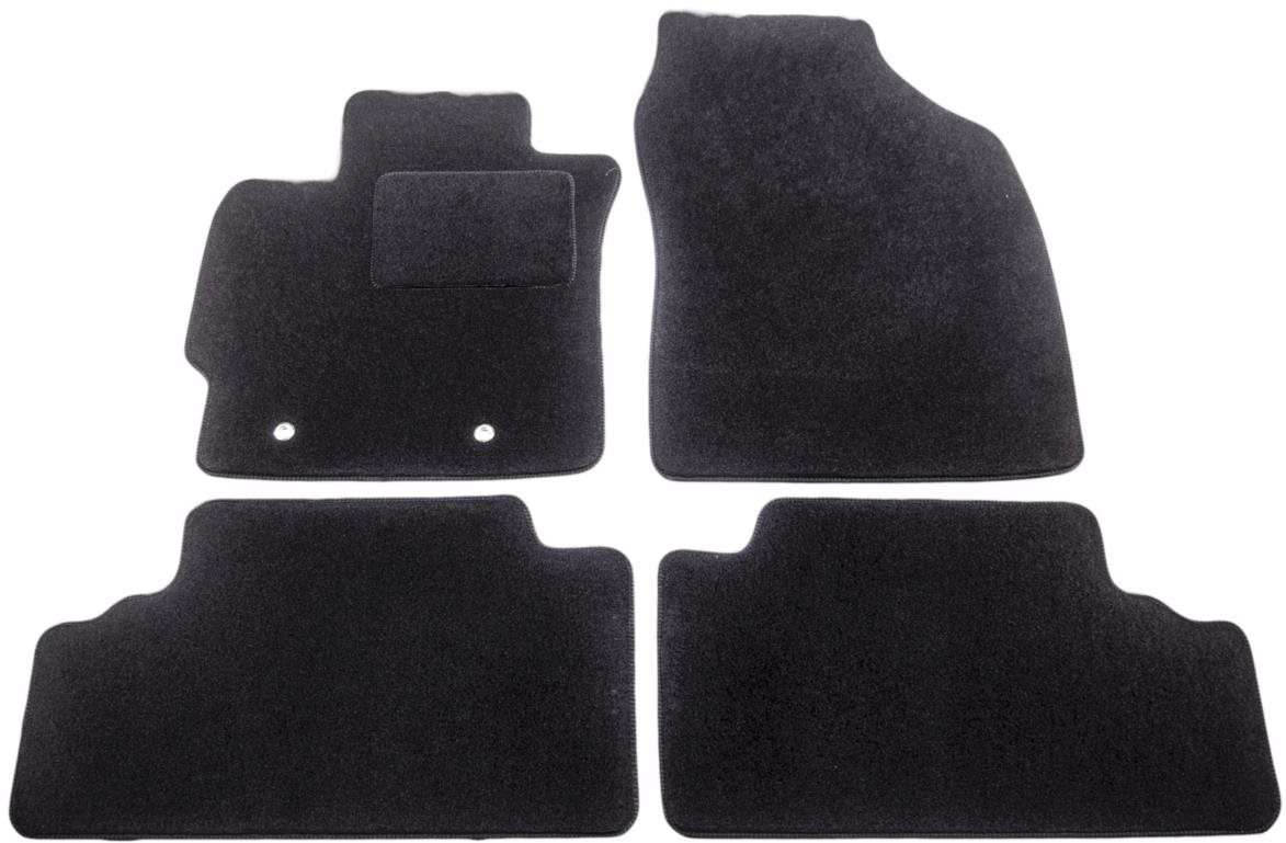 ACI textilné koberce pre TOYOTA Auris 07-10 čierne (sada 4 ks)