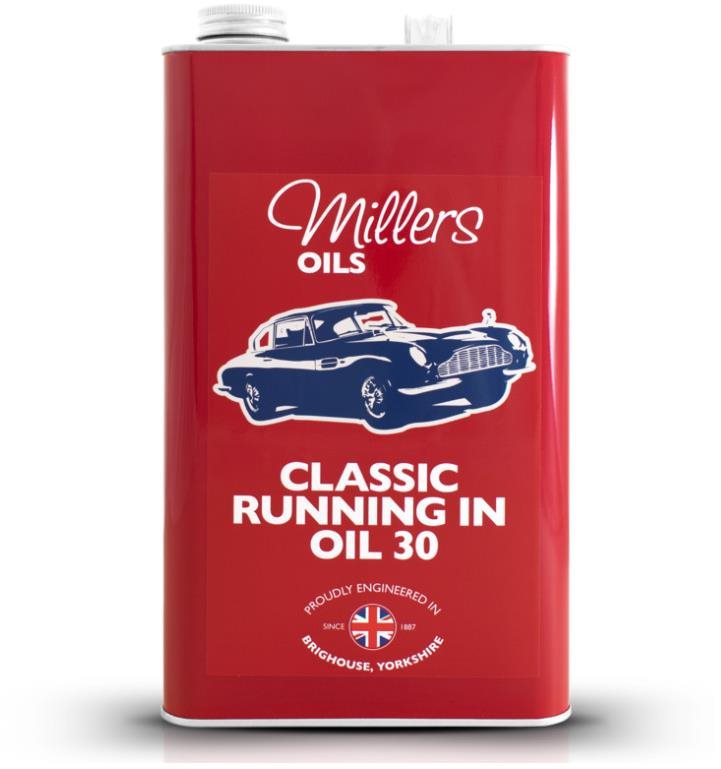 Millers Oils Motorový olej – Classic Running-in Oil 5 l – olej na zábeh motorov
