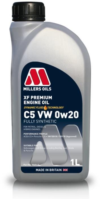 Millers Oils Premium C5 VW 0w20 1 l