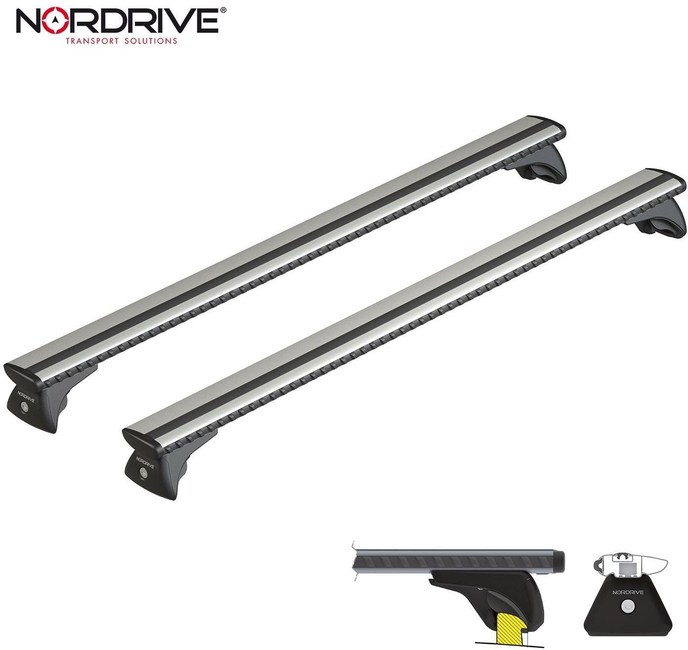 NORDRIVE SILENZIO 127 cm, ALU, TUV, CityCrash