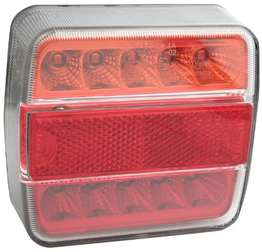 MULTIPA LED, s osvetlením ŠPZ, 12 V