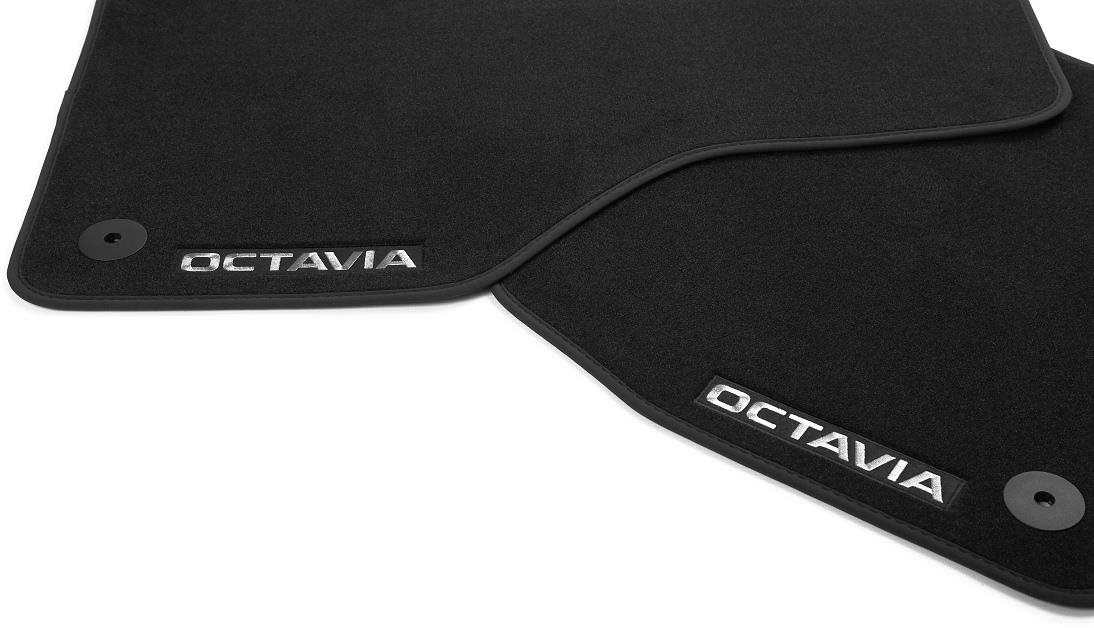 ŠKODA súprava textilných kobercov Prestige OCTAVIA III