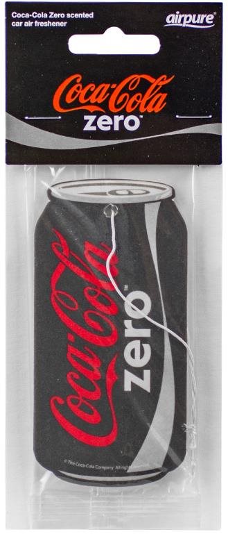 Airpure Coca-Cola závesná vôňa, vôňa Coca Cola Zero – plechovka