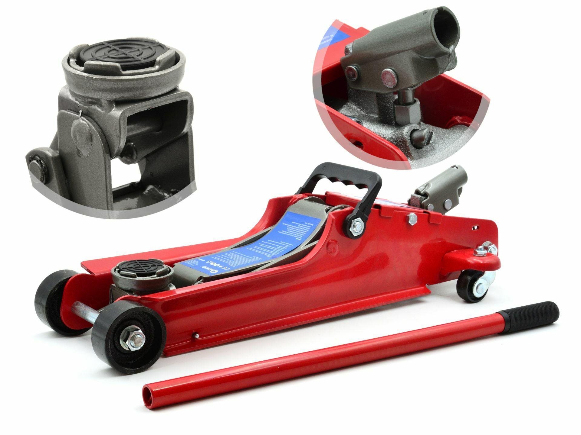 Geko hydraulický zdvihák 2,5 t – nízky profil Smart
