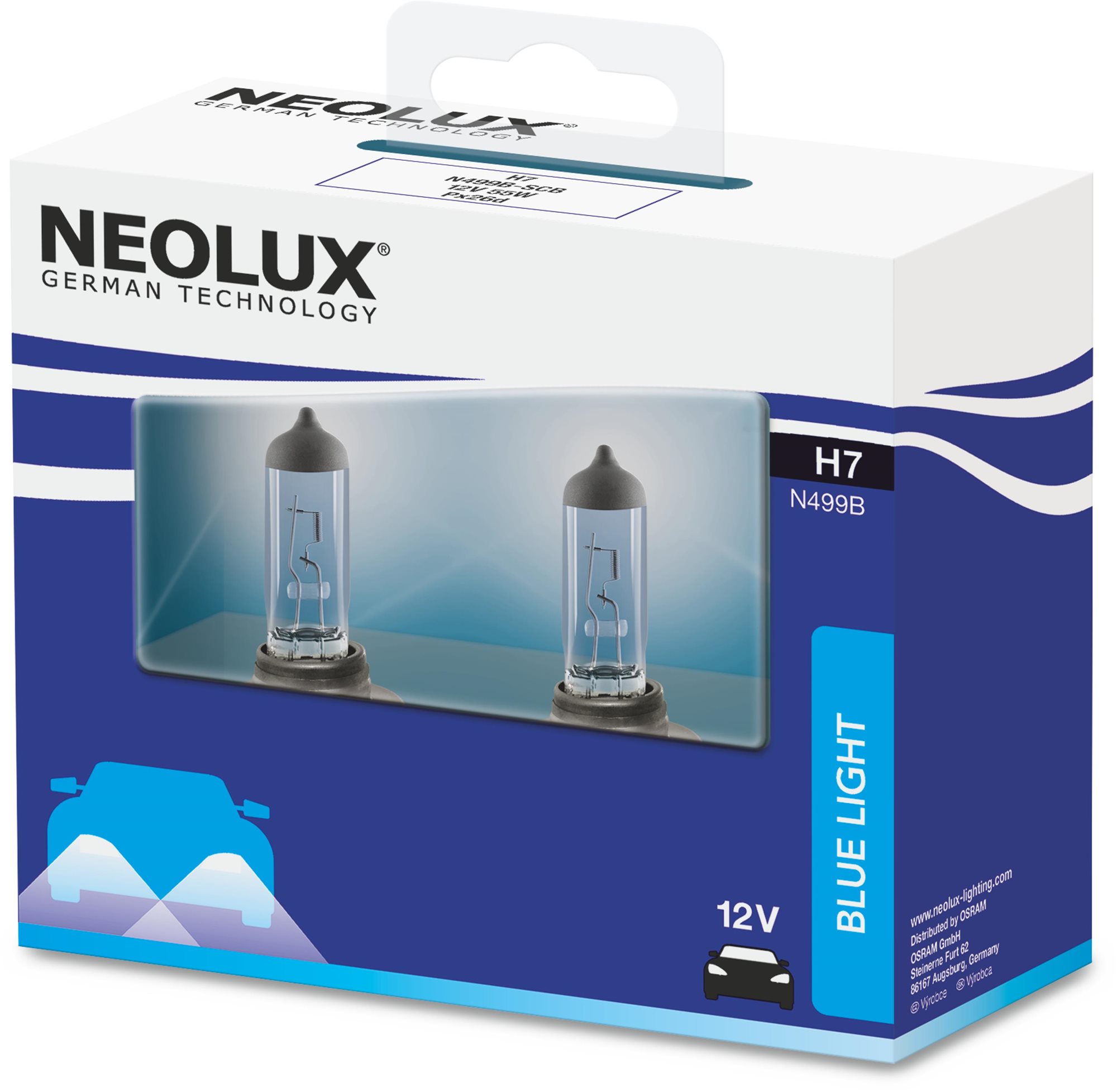 NEOLUX H7 Blue Light 12V,55W