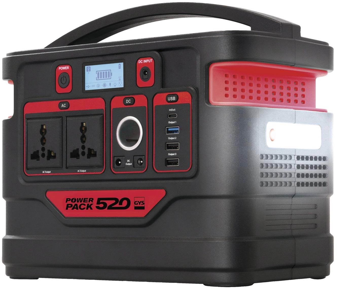 GYS Power Pack 520 nabíjacia batériová stanica, 518 Wh