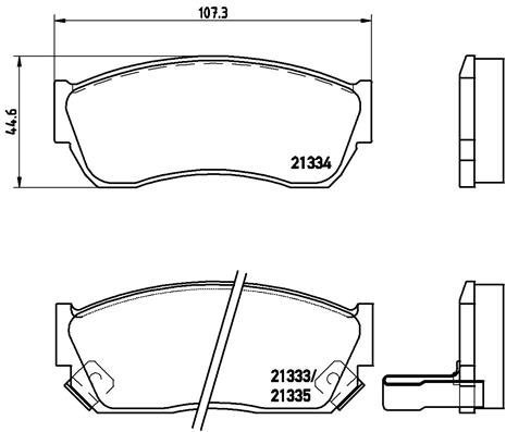 BREMBO Sada brzdových doštičiek P 79 005