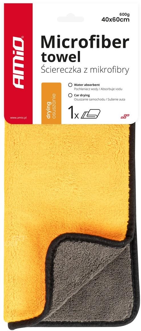 AMIO uterák z mikrovlákna na sušenie 60 × 40 cm, 600 g
