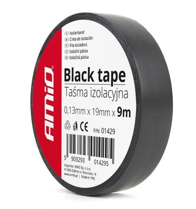 AMIO páska izolačná 19 mm × 9 m čierna