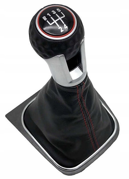 PROTEC Radiaca páka s manžetou, VW Scirocco 2008-2014 5st červené prešitie