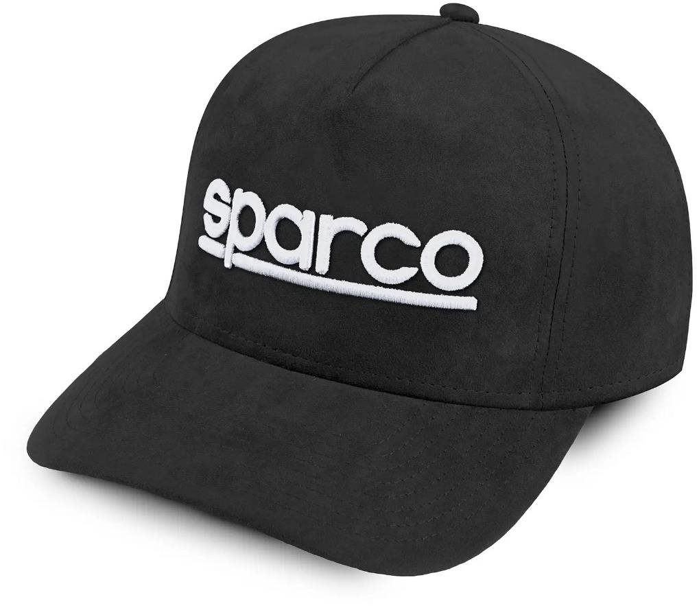 Sparco Šiltovka Semišová, čierna