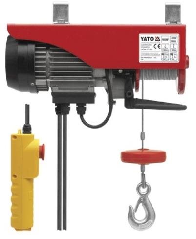 Yato Elektrický navijak 1050 W 300/600 kg