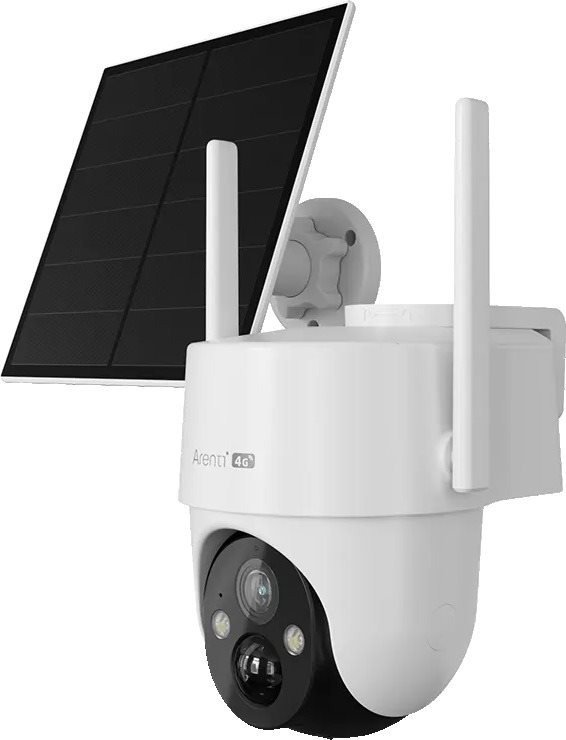 ARENTI Wire-Free Outdoor 3MP/2K Pan-Tilt 4G/LTE Battery Camera