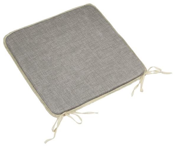 Bellatex vankúš na sedenie Lada 34/016, hladký, 40 × 40 cm, hnedo-sivý Uni