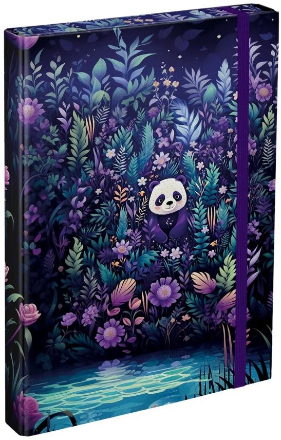 BAAGL Dosky na školské zošity A4 Jungle Panda
