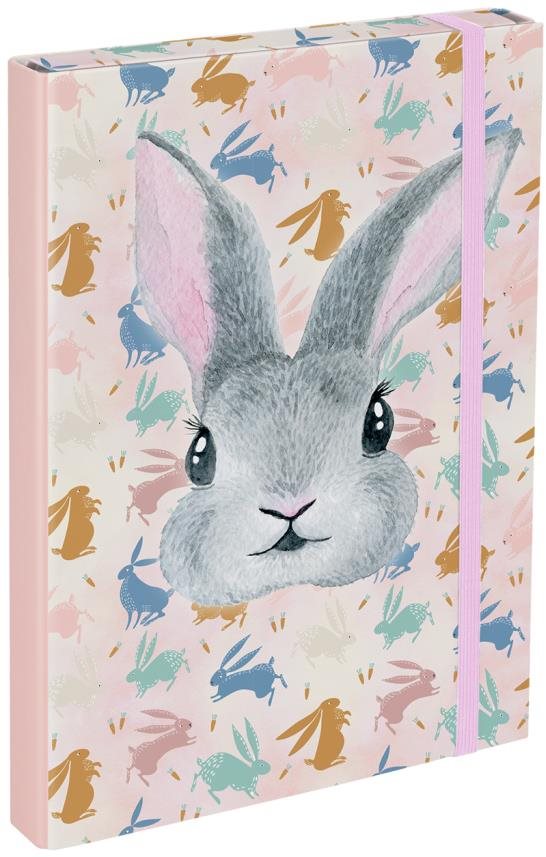 BAAGL Dosky na školské zošity A4 Bunny