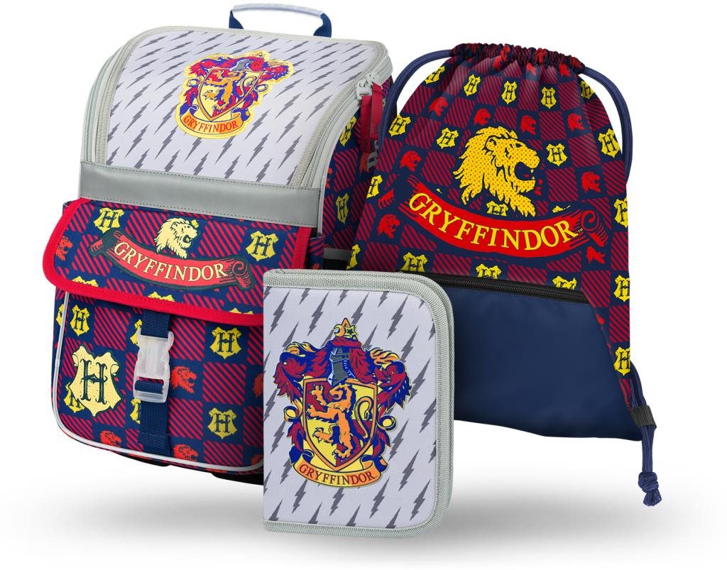 BAAGL 3 SET Zippy Harry Potter Chrabromil: aktovka, peračník, vrecko