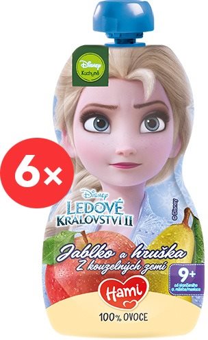 Hami Disney Frozen Elsa – Jablko a Hruška 6× 110 g