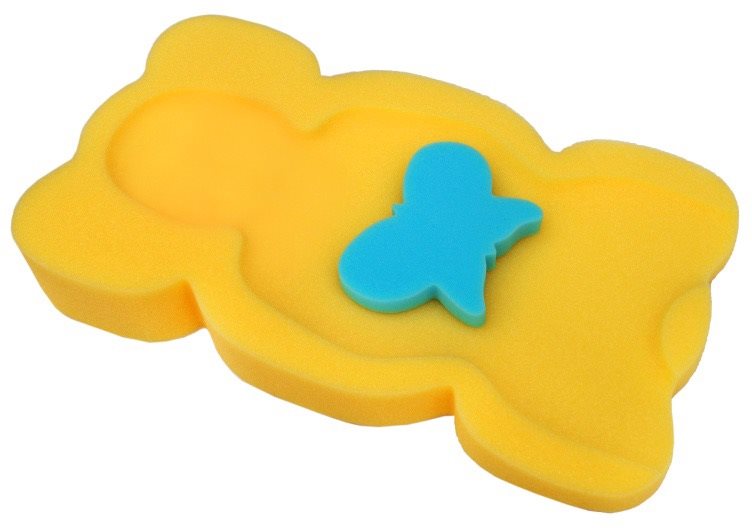 TEGA Baby Penové ležadlo UNI KOLOR – žlté