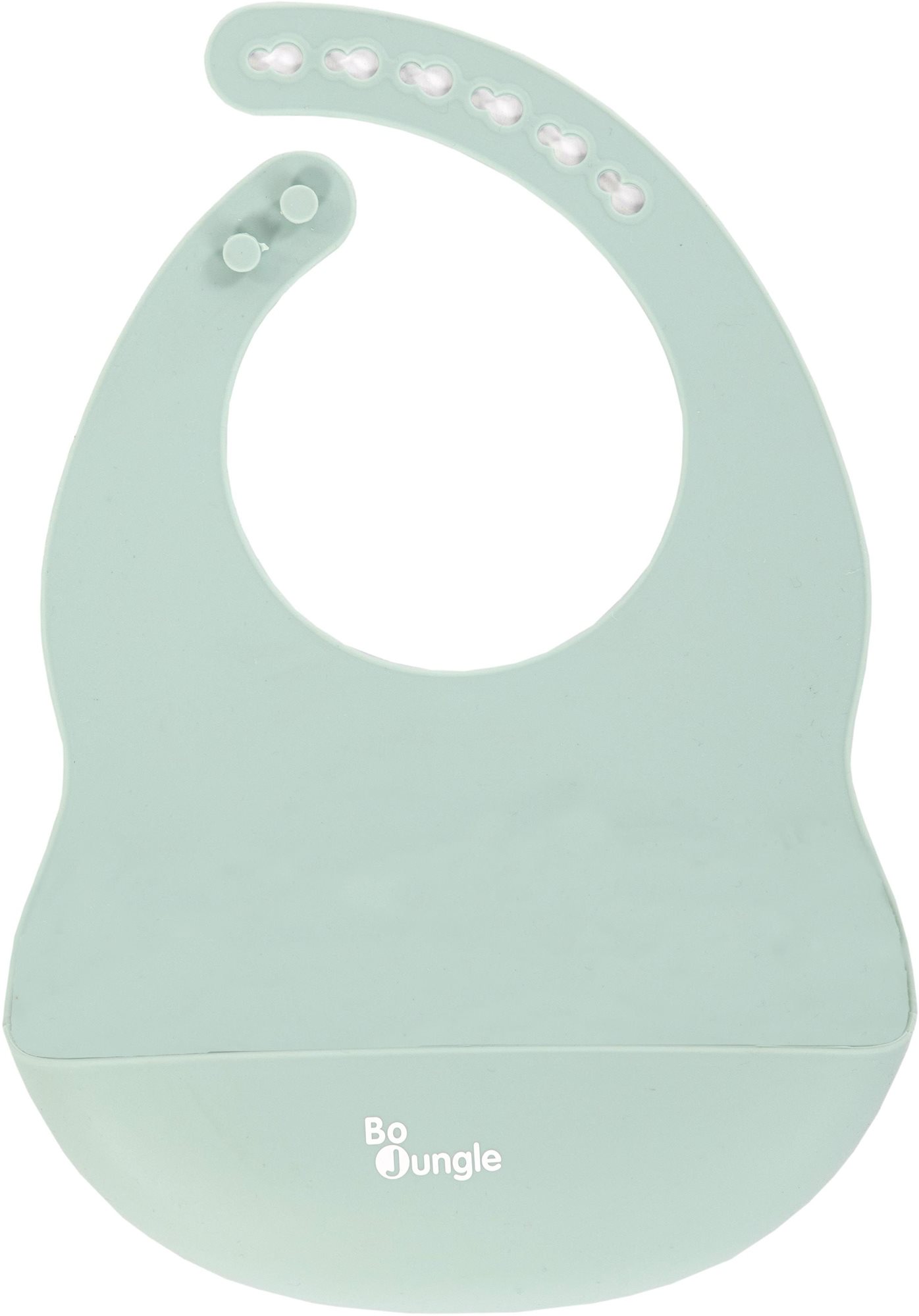 Bo Jungle silikónový podbradník, Pastel Blue