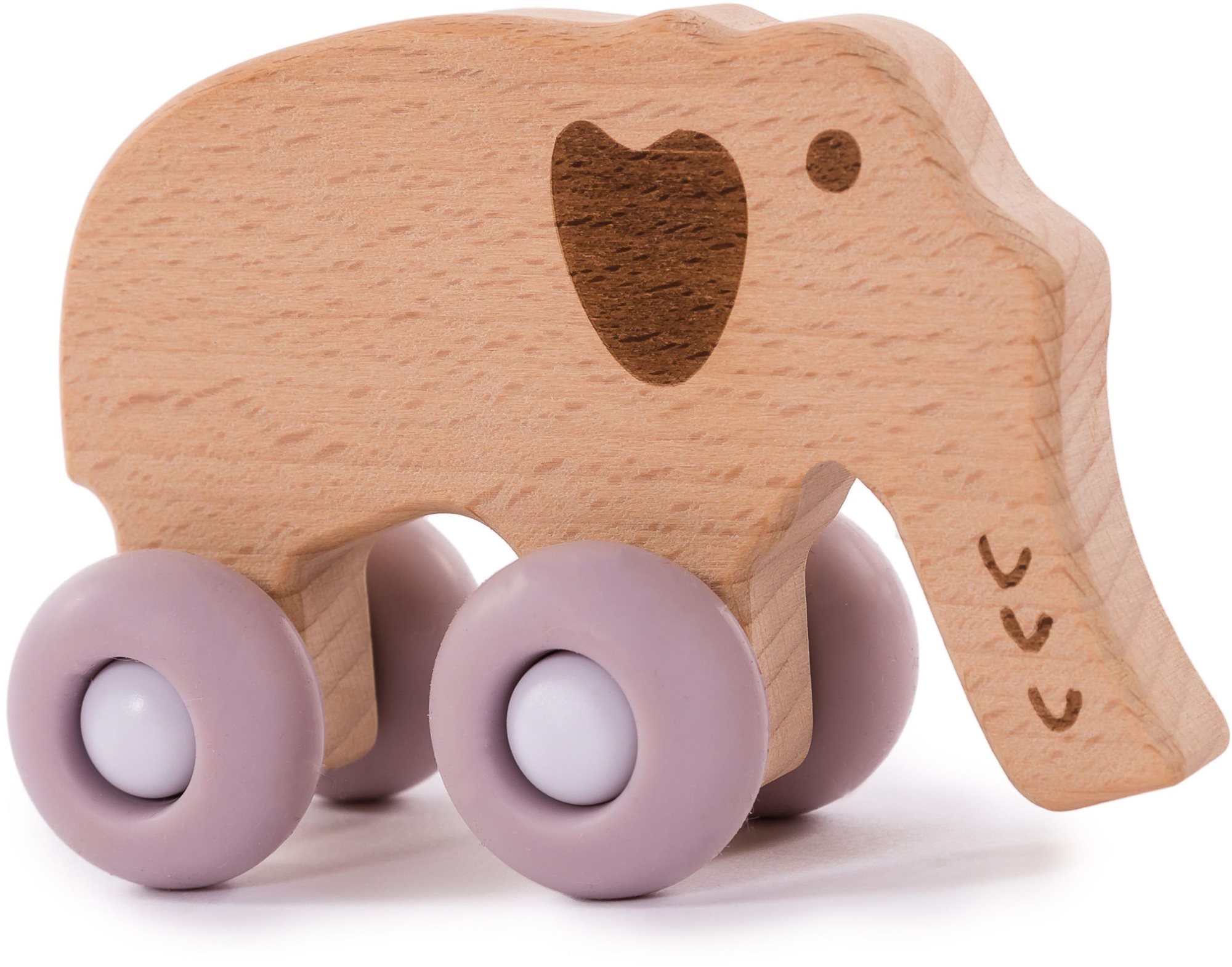 Bo Jungle B-Woody Elephant Pastel Pink