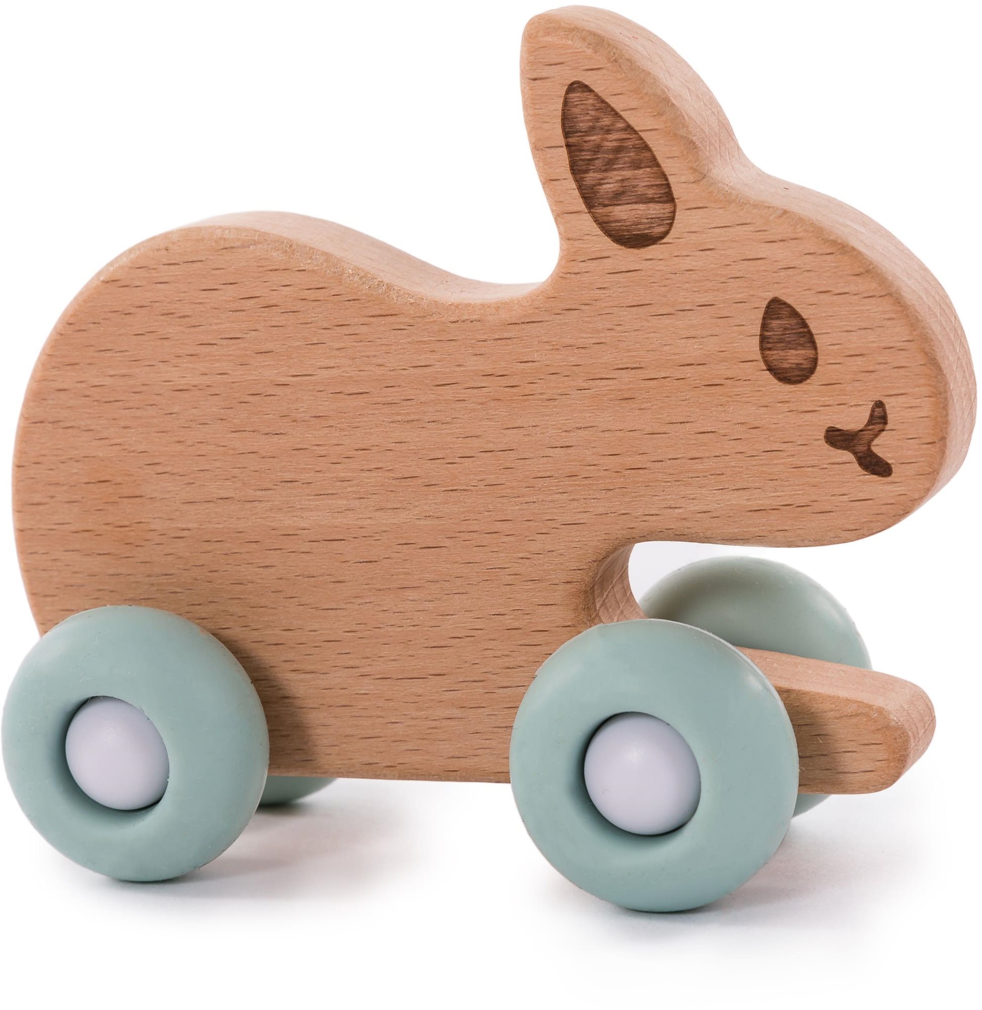 Bo Jungle B-Woody Rabbit Pastel Blue