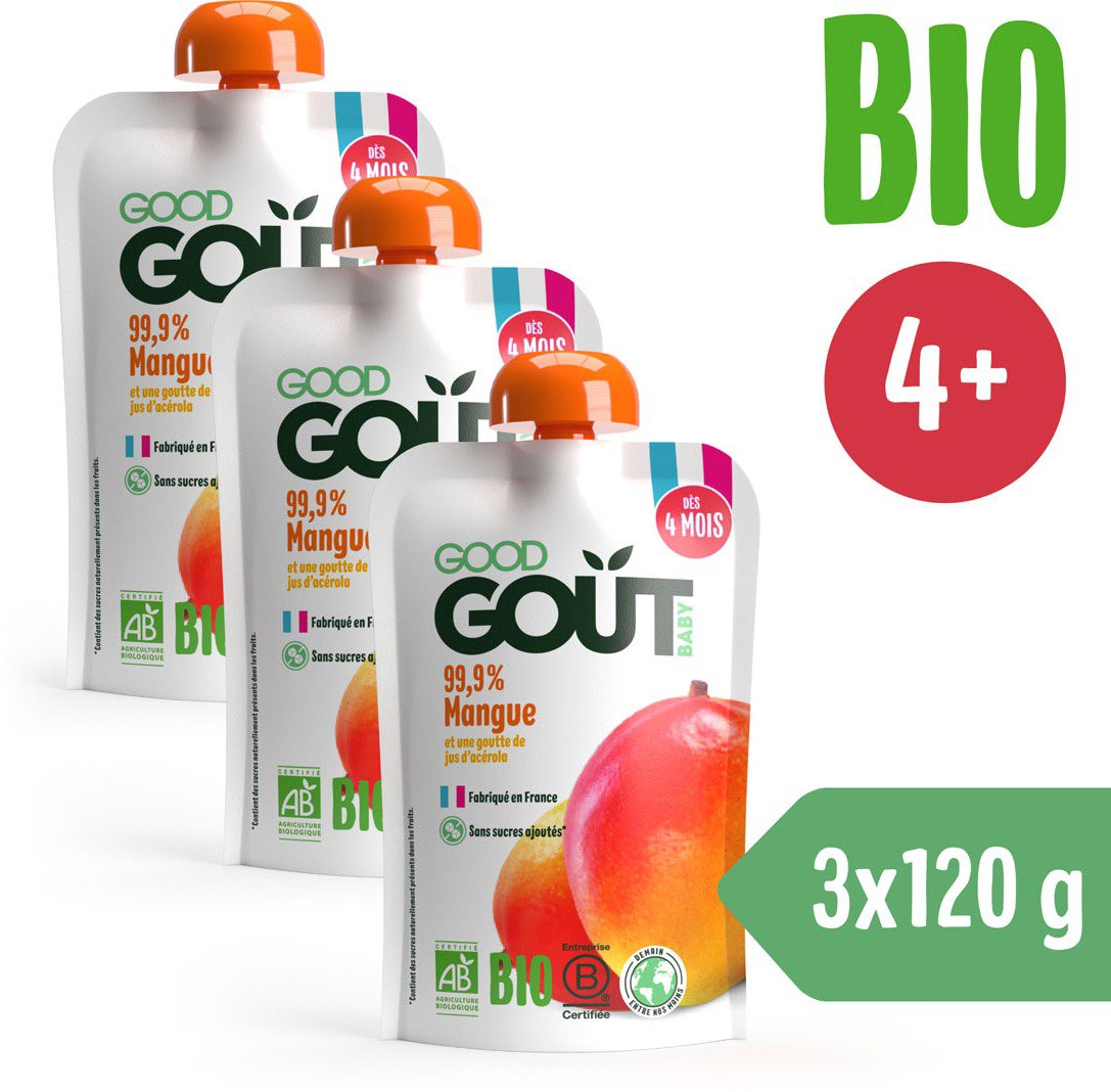 Good Gout BIO Mango (3× 120 g)