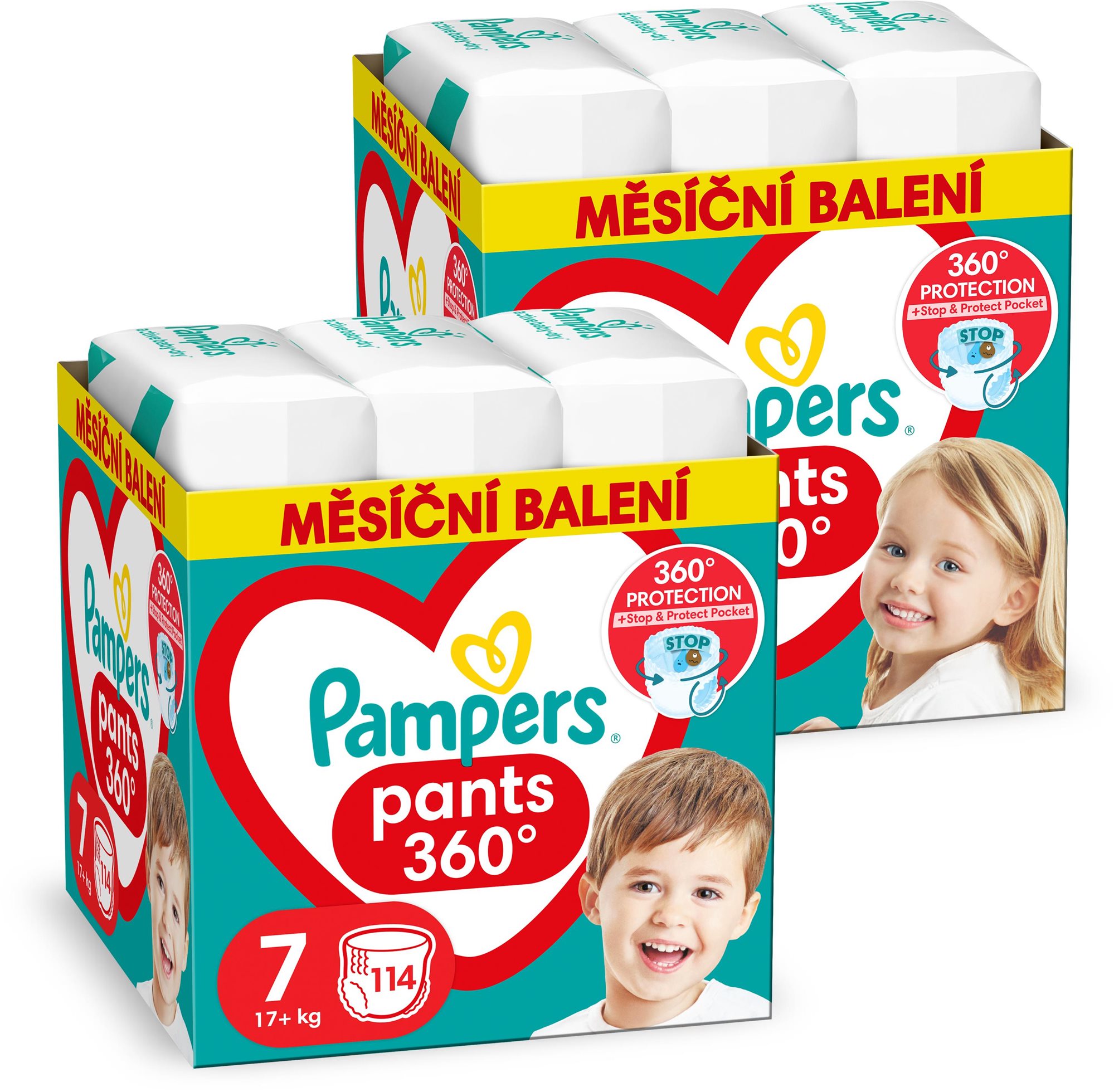 PAMPERS Pants veľ. 7 (228 ks)