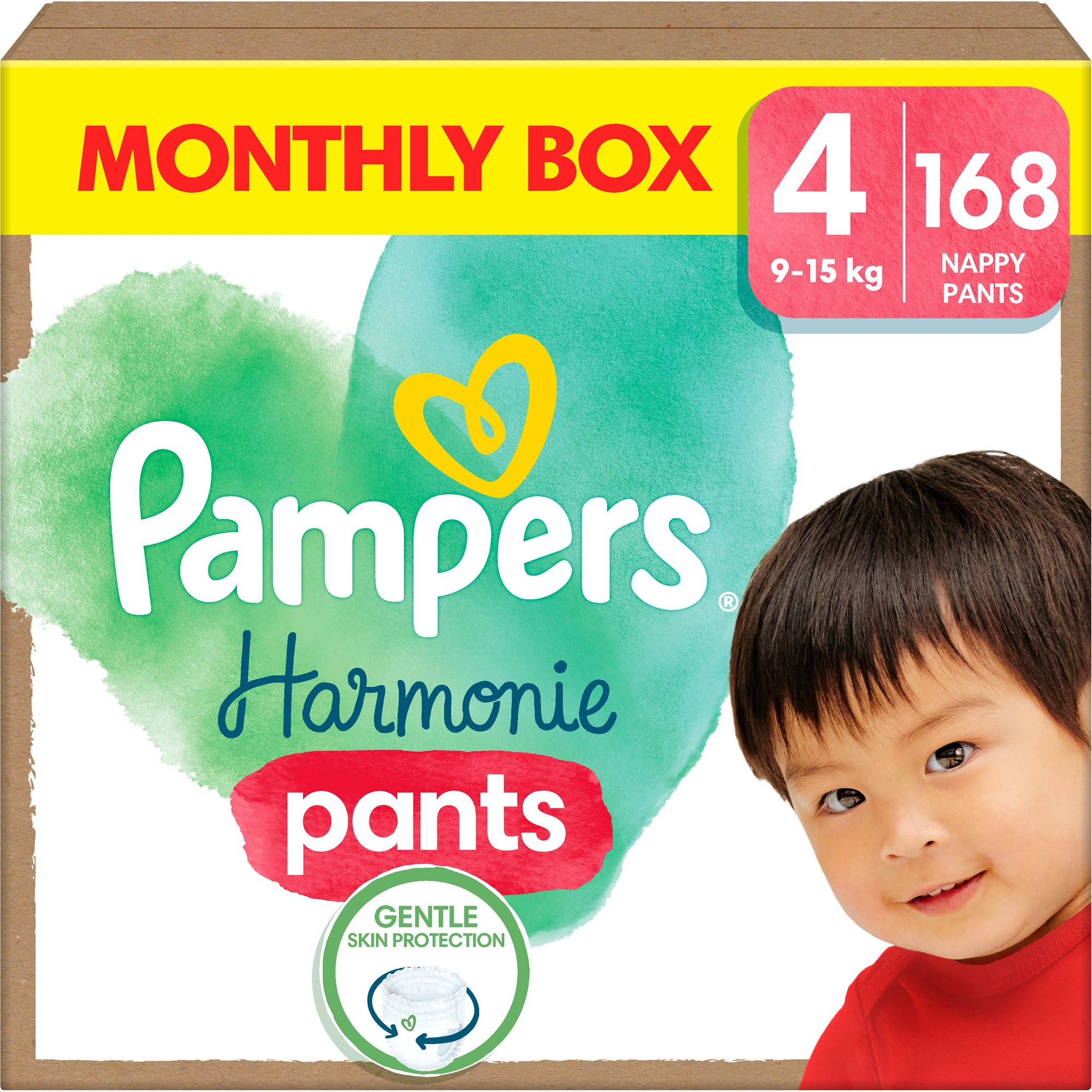 PAMPERS Pants Harmonie veľkosť 4 (168 ks)