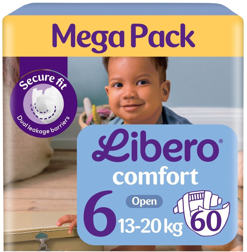 Libero Comfort Mega Pack vel. 6 (60 ks)