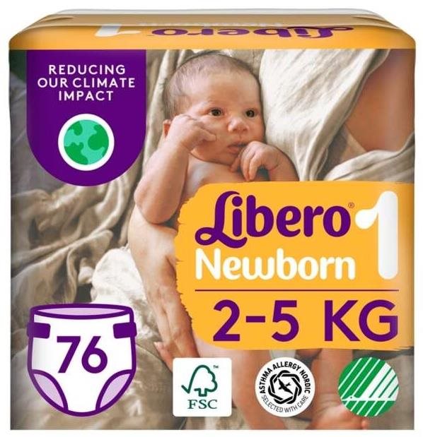 Libero Newborn 1 Jumbo (76 ks) 2 – 5 kg