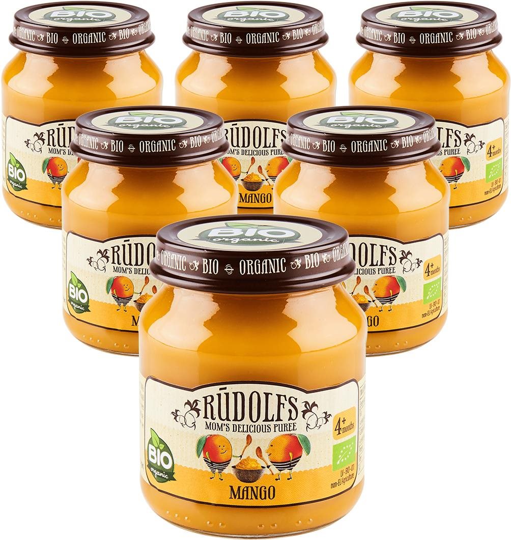 Rudolfs BIO Mango 6× 120 g