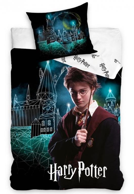 CARBOTEX obojstranné Harry Potter kúzelné Bradavice 140 × 200 cm