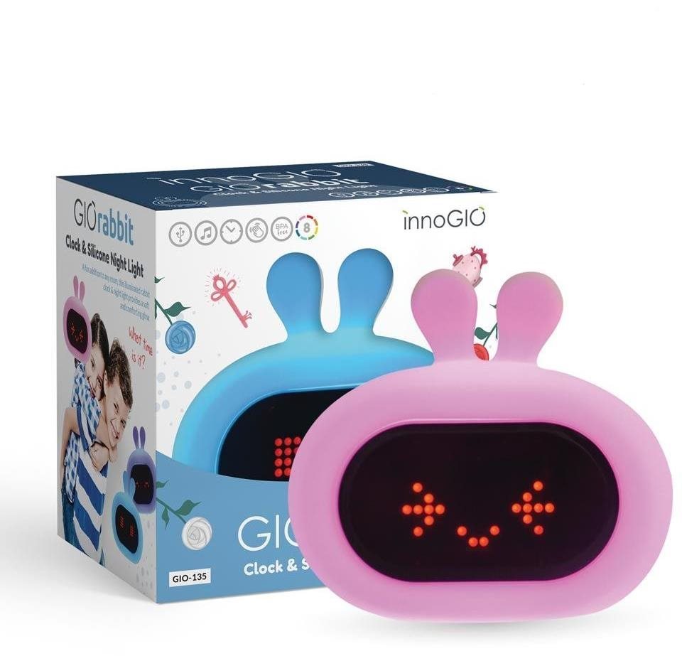 innoGIO budík a lampička RABBIT