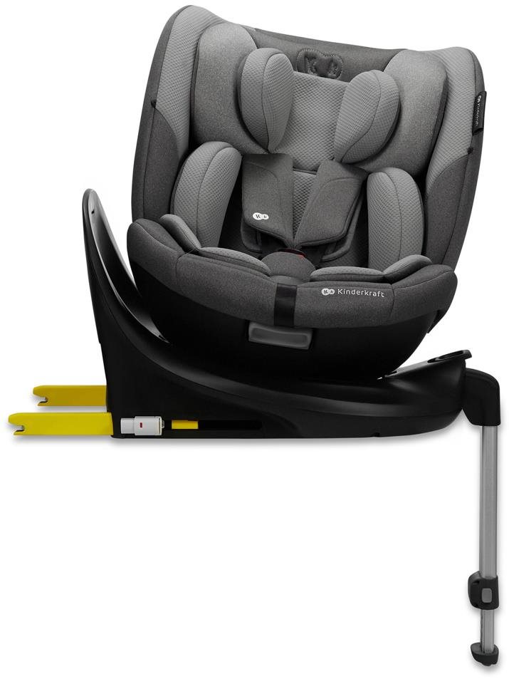 Kinderkraft Select i-Fix, 40 – 150 cm, Cool grey