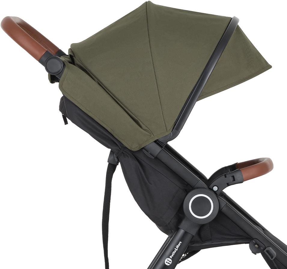 PETITE&MARS Strieška ku kočíku Street2 Mature Olive