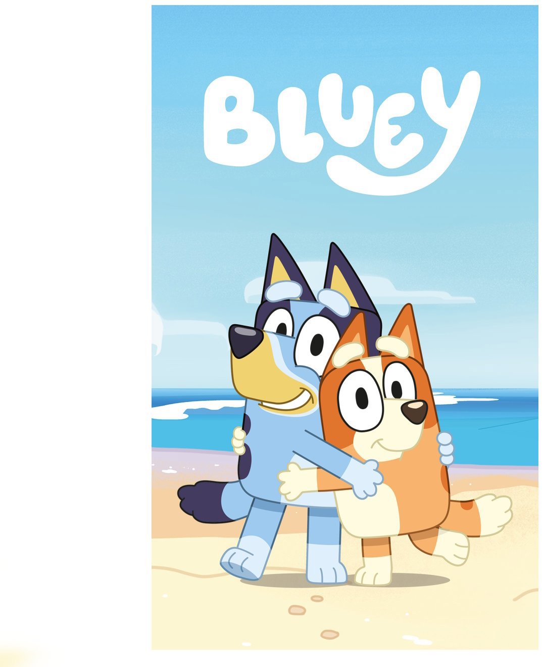 Jerry Fabrics Detská fleecová deka Bluey 100 × 150 cm